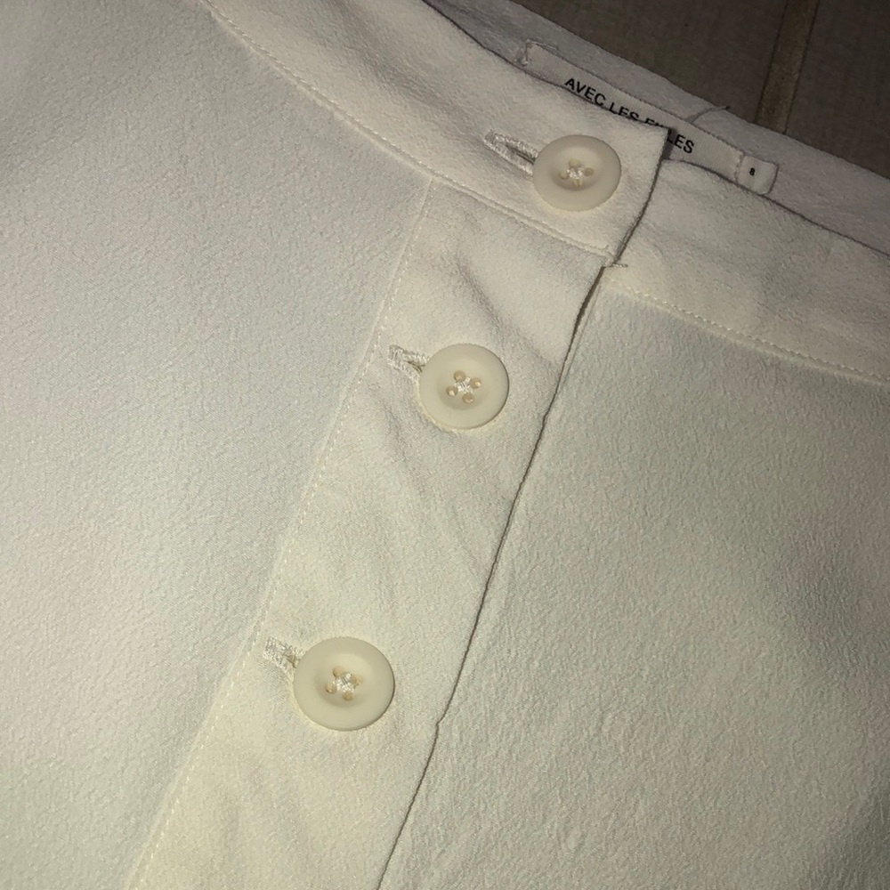 A-line White skirt - Picture 2 of 2